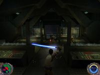 une photo d'Ã©cran de Star Wars - Jedi Knight 2 - Jedi Outcast sur Microsoft X-Box